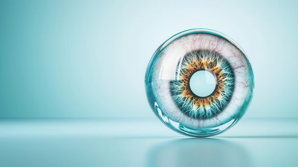 artificial cornea implant